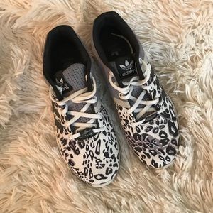 Cheetah print adidas Zx Flux sneakers !